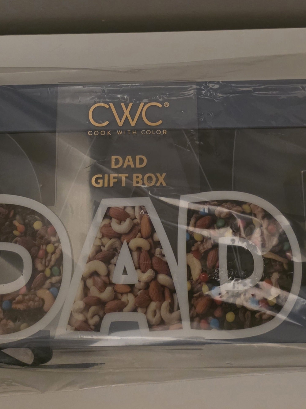 CWC Dad Gift Box - Blue and Gold Snack Gift Set